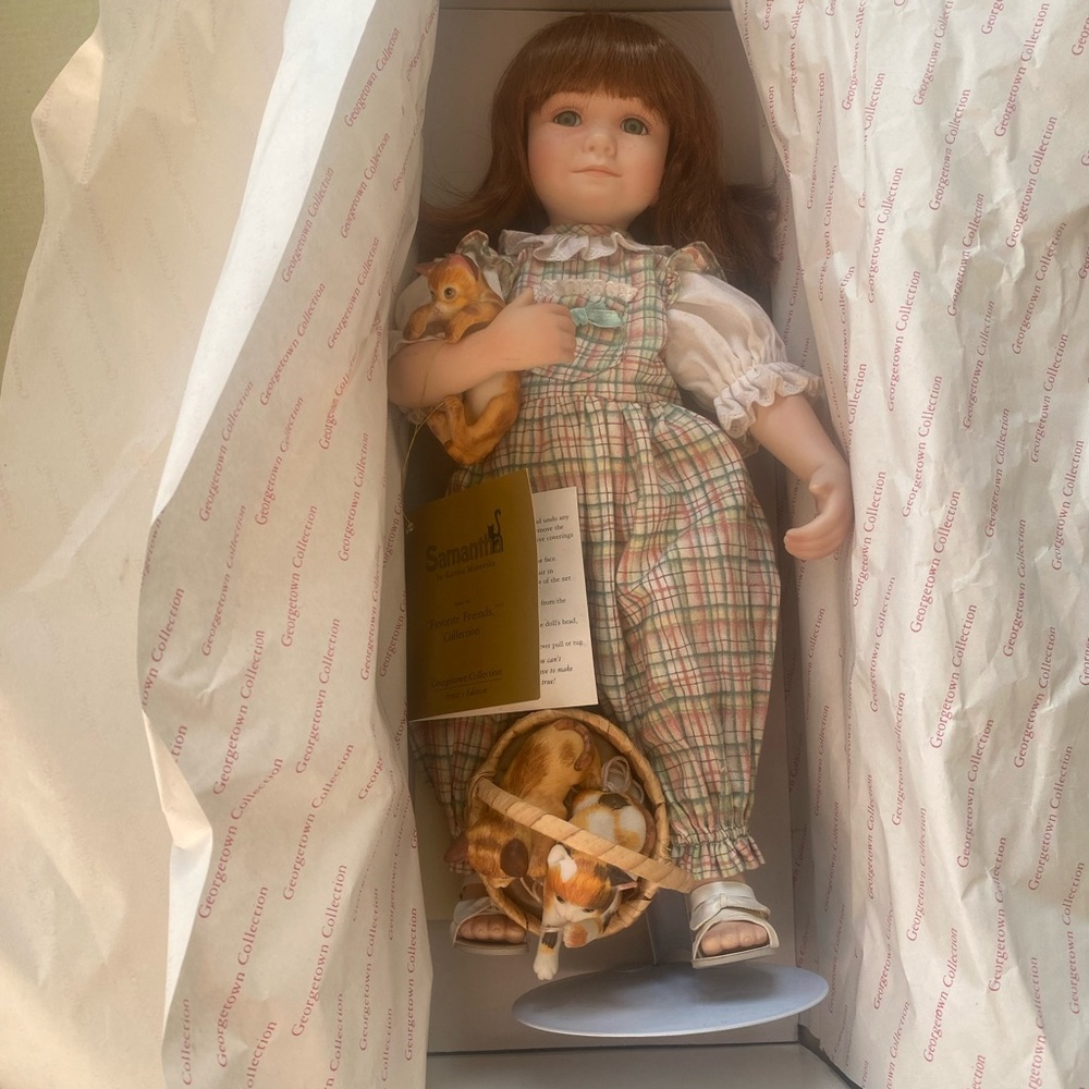 Samantha From “Favorite Friends” Of The Georgetown Collection Porcelain Doll